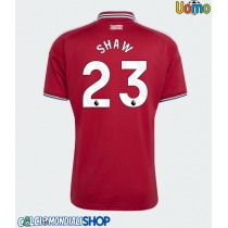 Maglie da calcio Manchester United Luke Shaw #23 Prima Maglia 2026-27 Manica Corta